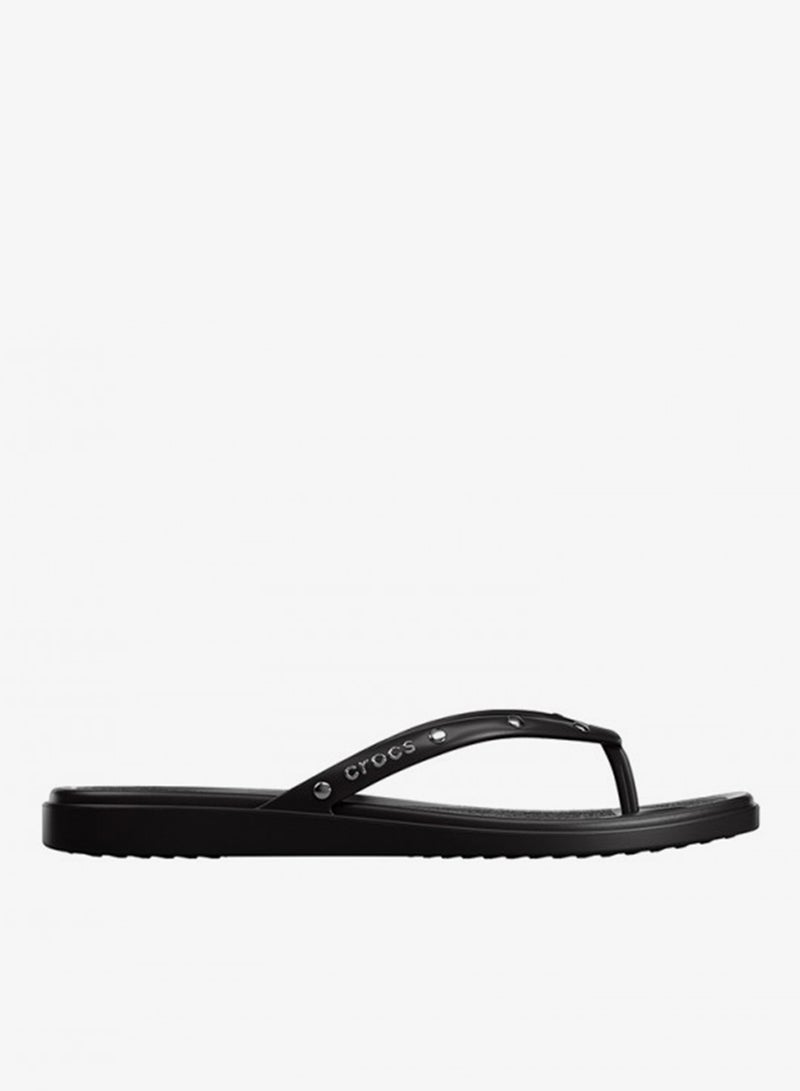 crocs Miami Studded Flip Flops - Image 1